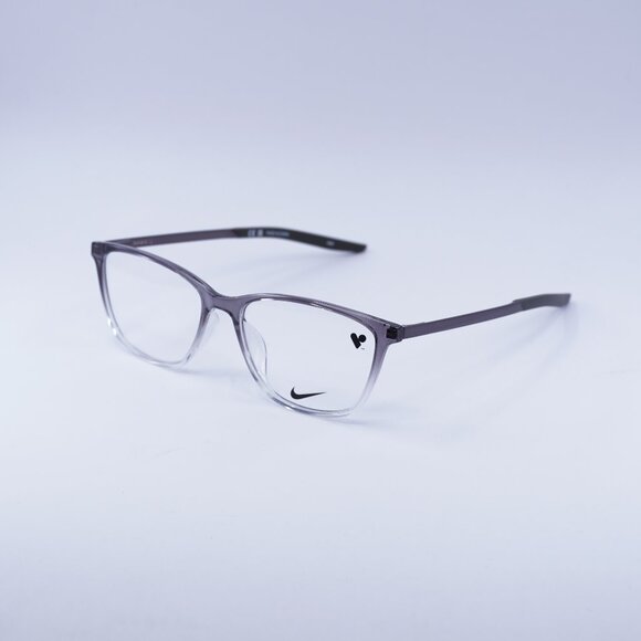NIKE 7284 025 Eyeglasses Dark Grey/Khaki 54mm Square Frame - Picture 1 of 8